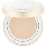MISSHA Glow Cushion Тональный кушон "Прозрачное свечение" тон 21N Fair Light Beige 14 г