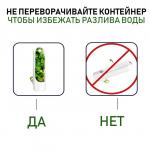 Контейнер для хранения зелени Доляна Fresh, пластик, 500 мл, белый