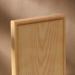 Доска разделочная деревянная с кровостоком Adelica, 30?20?2 см, покрыта маслом, цельная берёза