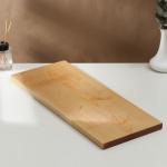 Доска разделочная деревянная Adelica, 50?20?2 см, покрыта маслом, цельная берёза