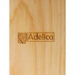 Доска разделочная деревянная для рыбы Adelica, 34?13?2 см, пропитана маслом, берёза