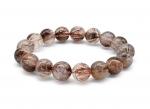 Браслет из Рутилового кварца (волосатик) шарик 12,5мм, 18см, 45г