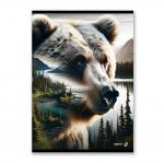 "Светоч"   Т154   Тетрадь ученическая общая,   A4   80 л.  на скобе   65 г/кв.м , белизна 100 \%  6 шт.  клетка