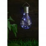 INBLOOM Фонарь подвесной на солн. батарее, 15х8см, 5LED, белый, 1.2V 40mAh Ni-MH, пластик