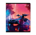 "Светоч"   Т80   Тетрадь ученическая общая, выборочный лак,   A5+   96 л.  на скобе   65 г/кв.м , белизна 100 \%  5 шт.  клетка