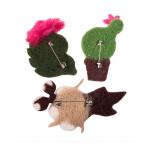 "Woolla"   WB-0174   "Цветущие растения"  набор для валяния