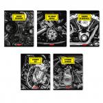 "Светоч"   96ТЕТк-004   Тетрадь ученическая общая, глянцевая ламинация,   A5+   96 л.  на скобе   60 г/кв.м , белизна 100 \%  5 шт.  клетка