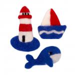 "Woolla"   WB-0165   "Морские"  набор для валяния