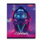 "Светоч"   96ТЕТл-004   Тетрадь ученическая общая, глянцевая ламинация,   A5+   96 л.  на скобе   60 г/кв.м , белизна 100 \%  5 шт.  линия