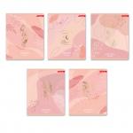 "Светоч"   96ТСК5_6_3_1   Тетрадь ученическая общая, тиснение фольгой,   A5+   96 л.  на скобе   65 г/кв.м , белизна 100 \%  5 шт.  клетка