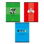 "Светоч"   Т152   Тетрадь ученическая общая,   A4   48 л.  на скобе   65 г/кв.м , белизна 100 \%  6 шт.  клетка