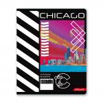 "Светоч"   96ТСК5_4_3_2   Тетрадь ученическая общая, выборочный лак   A5+   96 л.  на скобе   65 г/кв.м , белизна 100 \%  5 шт.  линия