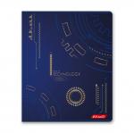 "Светоч"   96ТСК5_6_3_1   Тетрадь ученическая общая, тиснение фольгой,   A5+   96 л.  на скобе   65 г/кв.м , белизна 100 \%  5 шт.  клетка