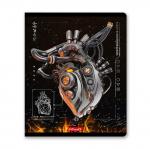 "Светоч"   96ТЕТк-007   Тетрадь ученическая общая, матовая ламинация + тиснение серебряной фольгой,   A5+   96 л.  на скобе   60 г/кв.м , белизна 100 \%  5 шт.  клетка