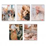 "Светоч"   96ТЕТк-001   Тетрадь ученическая общая,   A5+   96 л.  на скобе   60 г/кв.м , белизна 100 \%  5 шт.  клетка