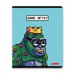 "Светоч"   80ТСК5_8_2_1   Тетрадь ученическая общая, твин лак,   A5+   80 л.  на скобе   65 г/кв.м , белизна 100 \%  5 шт.  клетка