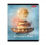 "Светоч"   96ТЕТк-004   Тетрадь ученическая общая, глянцевая ламинация,   A5+   96 л.  на скобе   60 г/кв.м , белизна 100 \%  5 шт.  клетка