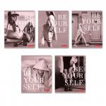 "Светоч"   96ТЕТк-006   Тетрадь ученическая общая, софт-тач ламинация,   A5+   96 л.  на скобе   60 г/кв.м , белизна 100 \%  5 шт.  клетка