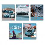 "Светоч"   96ТЕТк-001   Тетрадь ученическая общая,   A5+   96 л.  на скобе   60 г/кв.м , белизна 100 \%  5 шт.  клетка