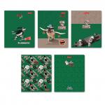 "Светоч"   96ТЕТк-001   Тетрадь ученическая общая,   A5+   96 л.  на скобе   60 г/кв.м , белизна 100 \%  5 шт.  клетка