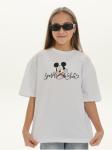 Футболка "Маус" белый Девочка