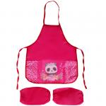 Накидка с нарукавниками ArtSpace Panda, 53,5*44,5см, 3 кармана, ФМ_280826