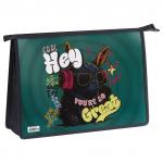 Папка для труда 2 отделения, А4, ArtSpace Cool me, пластик, на молнии, ПТР-22_58233