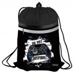 Мешок для обуви 1 отделение Berlingo Do not disturb, 340*460мм, вентиляционная сеточка, светоотражающая лента, карман на молнии, SB-EXM-1021