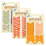 "Annet"   BDR   набор текстильных бантиков   5 х  20 шт  СК/Распродажа