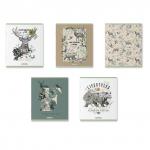 Тетрадь общая ученическая ErichKrause Natural Life, 48 листов, клетка, матовая ламинация