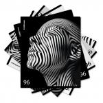 Тетрадь общая ученическая ErichKrause Nirvana, 96 листов, клетка, матовая ламинация_MIX-PACK