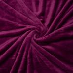 Плед 'Амели' облегчённый 150х200, велсофт, 100% полиэстер, 'Сиреневый'