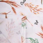 *Дорожка декоративная 'Радушная хозяйка (Традиция)' 40х145, рогожка, 100% хлопок, 'Колоски'