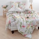 КПБ 'Традиция' евро, поплин, 100% хлопок, пл. 118 гр./кв.м., 'Лилия' Пододеяльник 205*217, простыня 217*240, наволочка 70*70 (2 шт.)