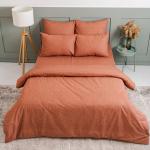 *Пододеяльник 'Цвет эмоций' 177х217, поплин, 100% хлопок, пл. 110 гр./кв. м., 'Кэмел текстура'