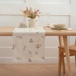 Дорожка 'Simple life' 40х145, саржа, 100% хлопок, 'Гербариум ВБ'