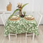 *Скатерть декоративная 'Радушная хозяйка (Традиция)' 145х145, рогожка, 100% хлопок, 'Тропики'