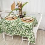 *Скатерть декоративная 'Радушная хозяйка (Традиция)' 145х145, рогожка, 100% хлопок, 'Тропики'