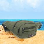 Сумка на пояс Sport leader - Street Fashion, 4 кармана, цвет хаки, 35*16*6см