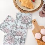 Набор салфеток декоративных 35х35 (4 шт.) 'Радушная хозяйка', 'Винтаж цветы'