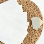 *Комплект махровых салфеток для уборки 5 шт. (30х30), 100% хлопок, 380 гр./кв.м., 'Белый'