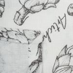 Дорожка 'Simple life' 40х145, рогожка, 100% хлопок, 'Артишоки'