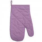 *Рукавичка-прихватка 'Цвет эмоций' 30х17, саржа, 100 % хлопок, 'Орхидея'