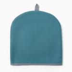 Грелка на чайник Этель Home collection blue 28?28 см, 45%лён, 55% хлопок