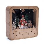 Декор с подсветкой «Новогодняя сказка», 14 ? 4 ? 22,5 см