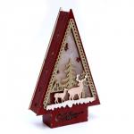 Декор с подсветкой «С новым годом», 14 ? 4 ? 22,5 см