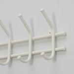 Вешалка настенная «Норма», белая
