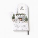 Варежка-прихватка Magic winter 20?28 см, саржа, 100% х/л, ватин 250 г/м?