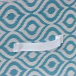 Короб для хранения Доляна «Лагуна», 37?27?27 см, бирюзовый