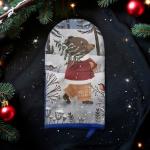 Варежка-прихватка Этель Forest bear 15?28 см, саржа, 100% хлопок, ватин 250 г/м?